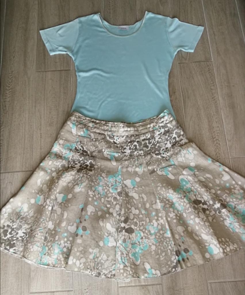 Zomerrok Lola & Liza + T-shirt Etam - maat 42, Kleding | Dames, Rokken, Maat 42/44 (L), Ophalen of Verzenden, Zo goed als nieuw