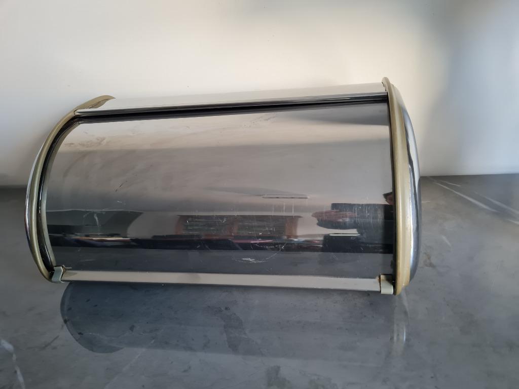 vintage retro broodtrommel - brooddoos blinkend, Verzamelen, Ophalen of Verzenden