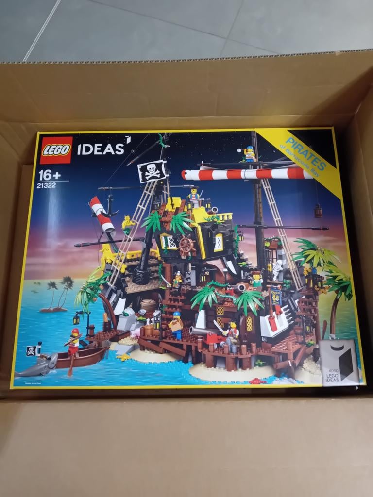 Lego 21322 pirates of barracuda bay., Enfants & Bébés, Jouets | Duplo & Lego, Enlèvement ou Envoi, Neuf, Ensemble complet, Lego