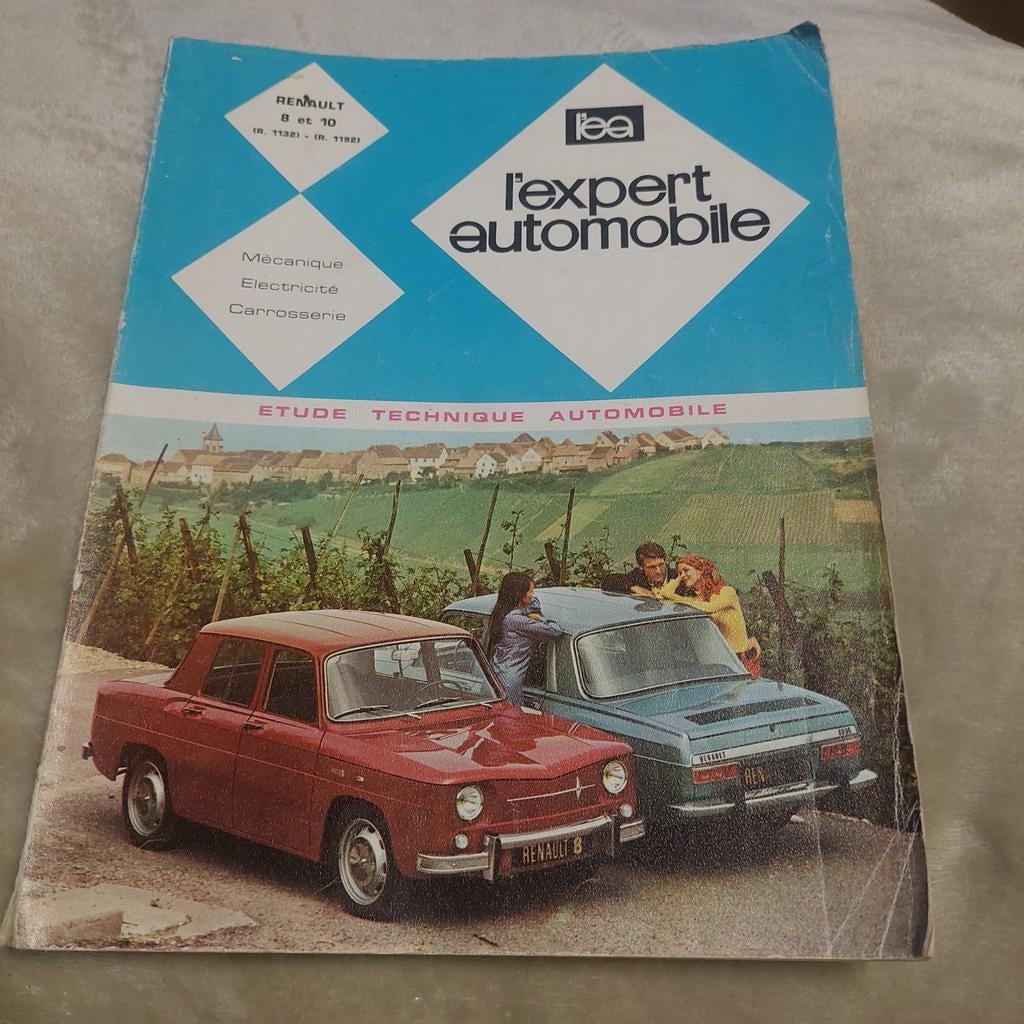 Renault 8 & 10 - l'ea - L'expert automobile  (R1132-R1192), Enlèvement ou Envoi
