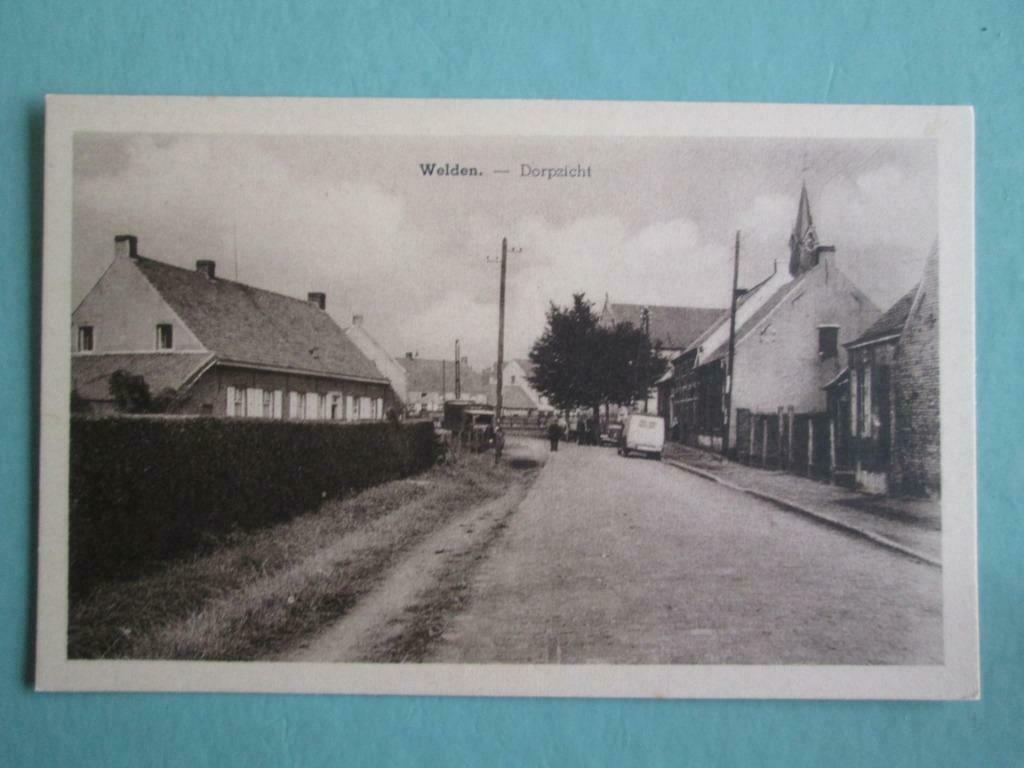 oude postkaart van Welden, Envoi