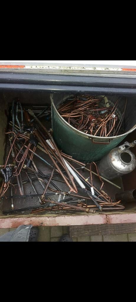 Oud ijzer, Ophalen, Overige metalen
