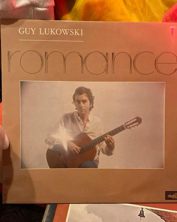 IN PERFECTE STAAT LP GUY LUKOWSKI / ROMANCE ! GUITARE !, Ophalen of Verzenden, Zo goed als nieuw