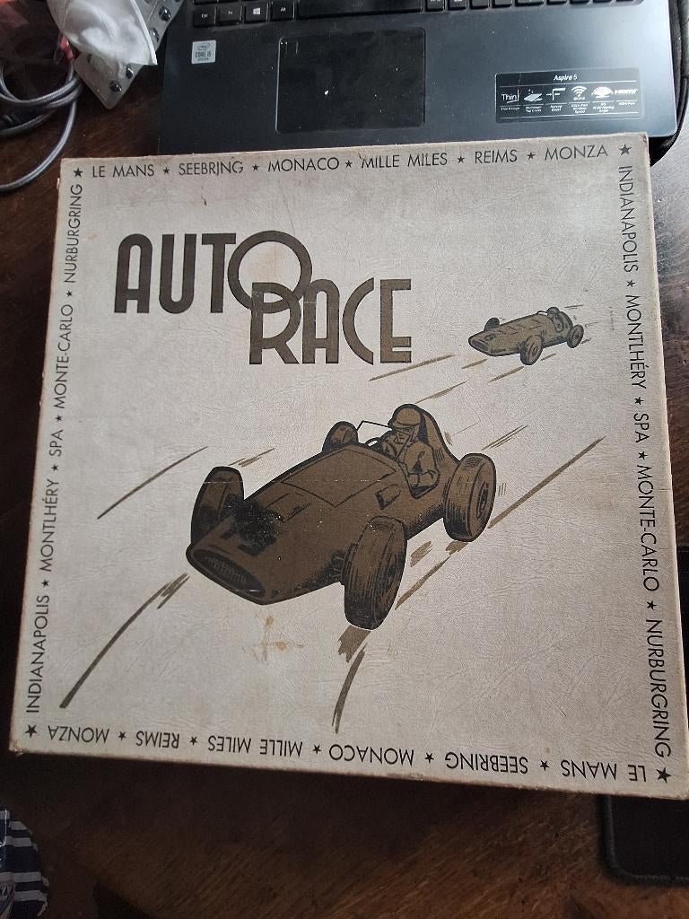 1959 AUTORACE BACARTA, Drie of vier spelers, Verzenden, Gebruikt