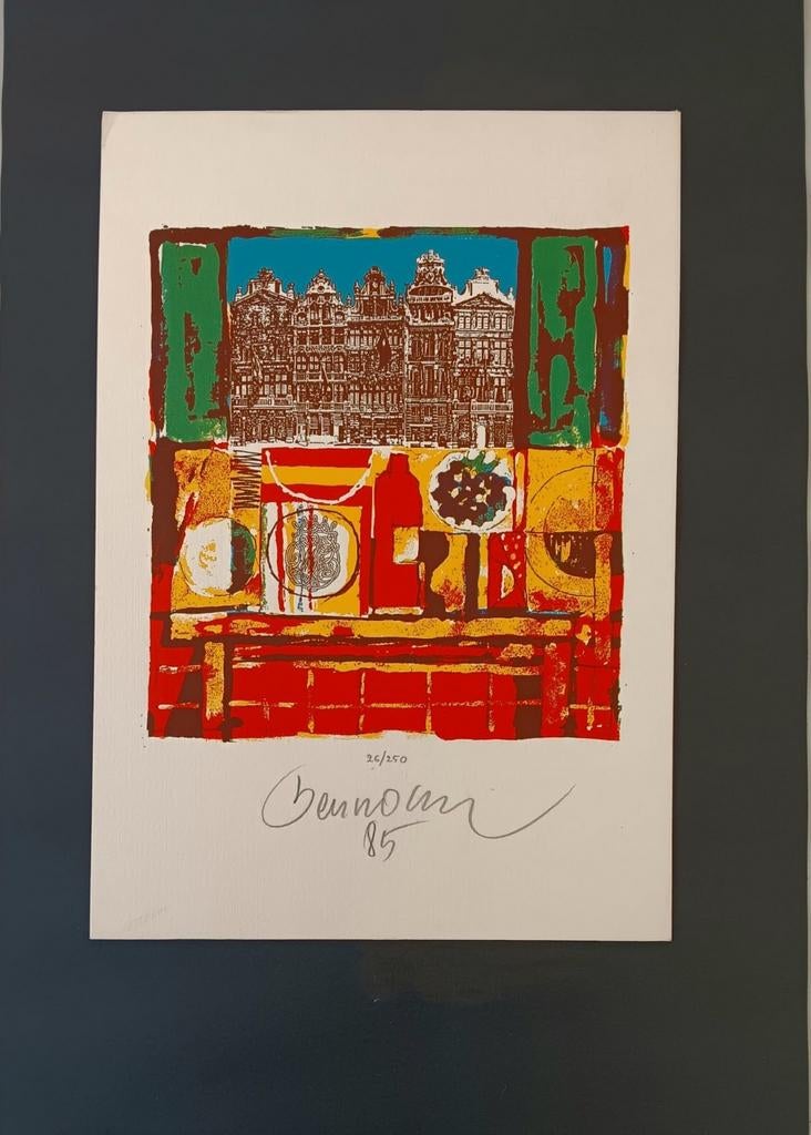 Série de 4 lithographies de Berrocal, Antiquités & Art, Enlèvement ou Envoi
