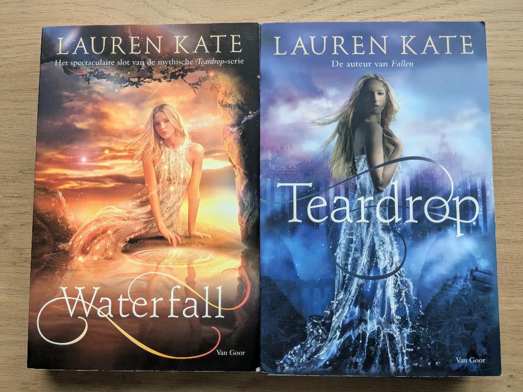 Teardrop serie - teardrop en waterfall - Lauren kate, Boeken, Ophalen of Verzenden, Gelezen, Lauren kate