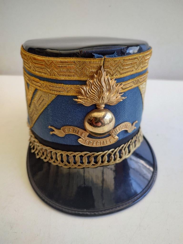 Franse shako officier St Cyr, Collections, Objets militaires | Général, Envoi