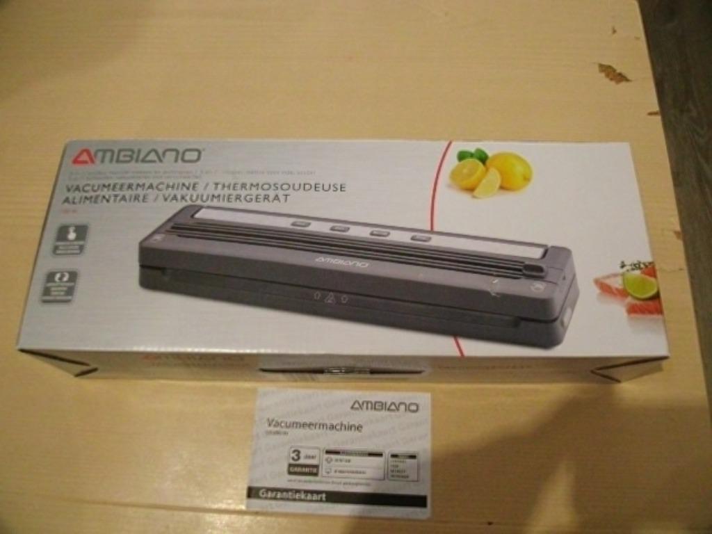 vacumeermachine, Enlèvement, Neuf