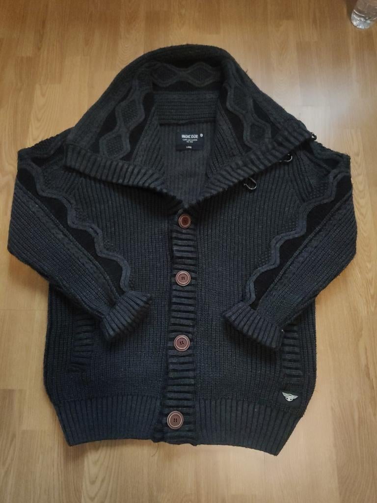 Gebreide bloes indicode maat large.dikke winter bloes.retro., Kleding | Heren, Ophalen of Verzenden, Zo goed als nieuw