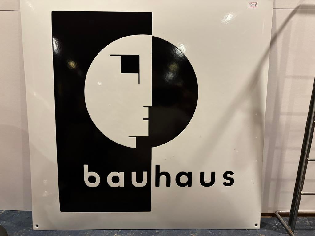 Emaille bord ( Bauhaus ), Ophalen of Verzenden