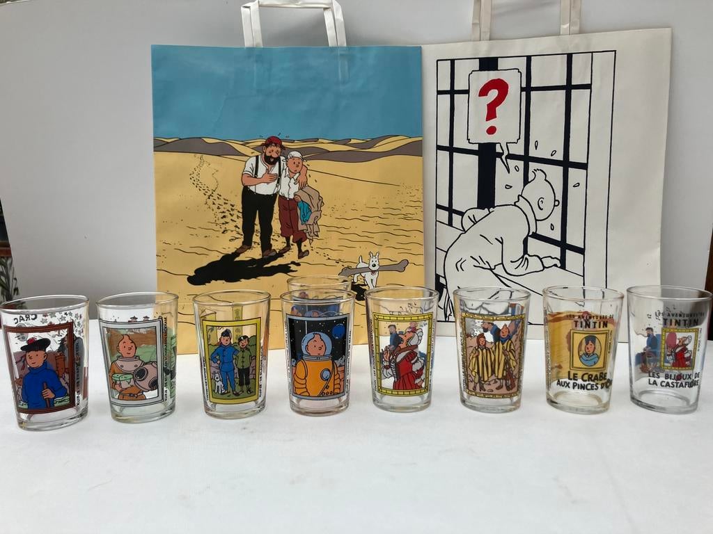 Verres Tintin Amora 1994, Enlèvement, Tintin, Comme neuf