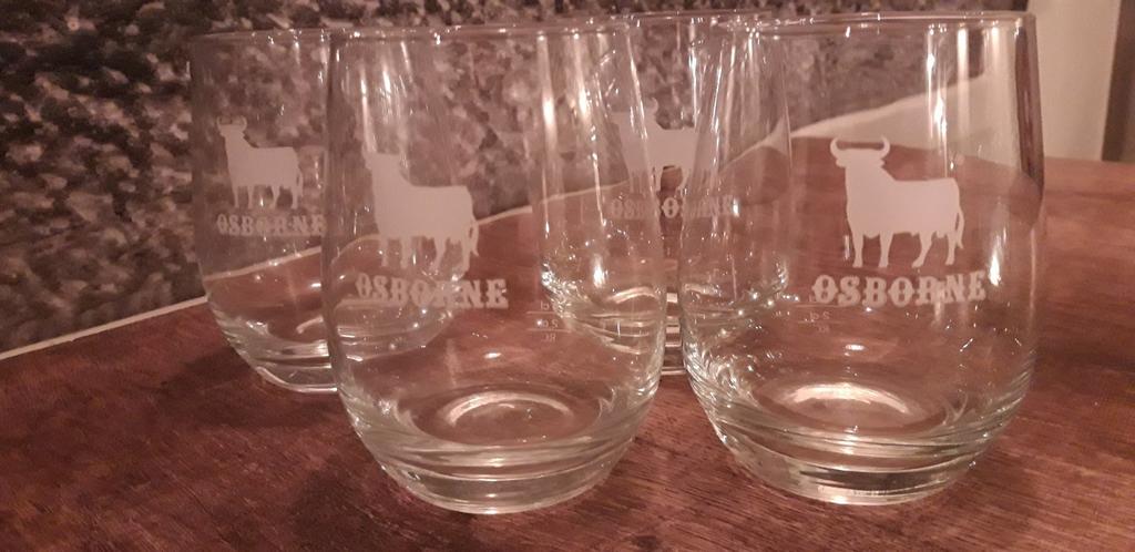 Verres Cognac Brandy Osborne 4 disponibles, Enlèvement ou Envoi, Neuf
