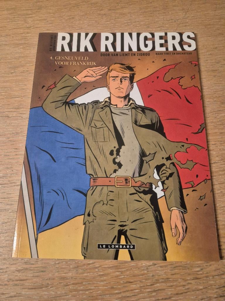Strip Rik Ringers nummer 4 : gesneuveld voor Frankrijk, Boeken, Stripverhalen, Eén stripboek, Tibet & A.P. Duchâteau, Ophalen of Verzenden