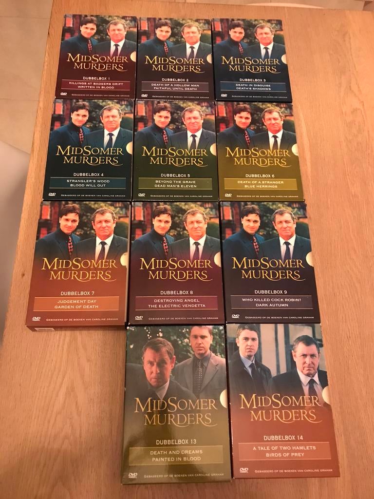 Misommer Murders - 11 boxen, Enlèvement ou Envoi, Comme neuf