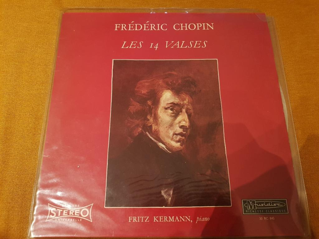 Vinyl LP Frédéric Chopin Les 14 Valses Klassiek Piano, Ophalen of Verzenden, 12 inch