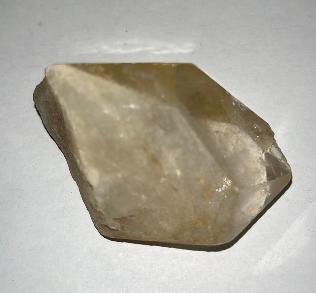 Citrien - 101 gram - 65mm x 44mm x 34mm, Verzamelen, Mineralen en Fossielen, Ophalen of Verzenden, Mineraal