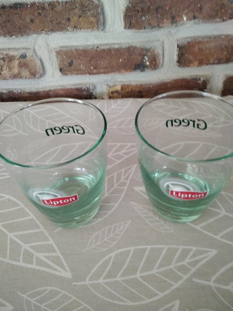 2 glazen voor thee, Verzamelen, Ophalen of Verzenden, Nieuw