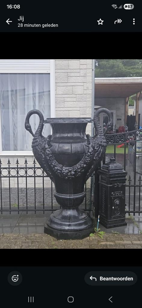 vases de jardin napoléoniens anciens 3, Enlèvement ou Envoi