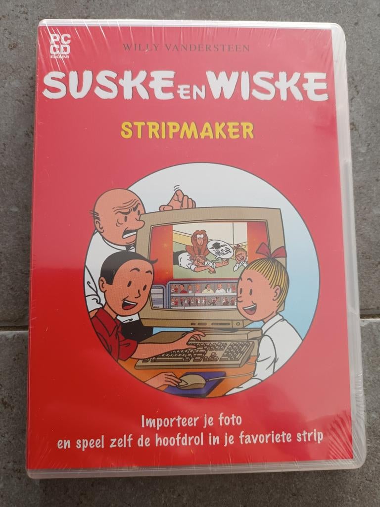 Pc cd rom van suske en wiske., Computers en Software, Ophalen of Verzenden, Nieuw