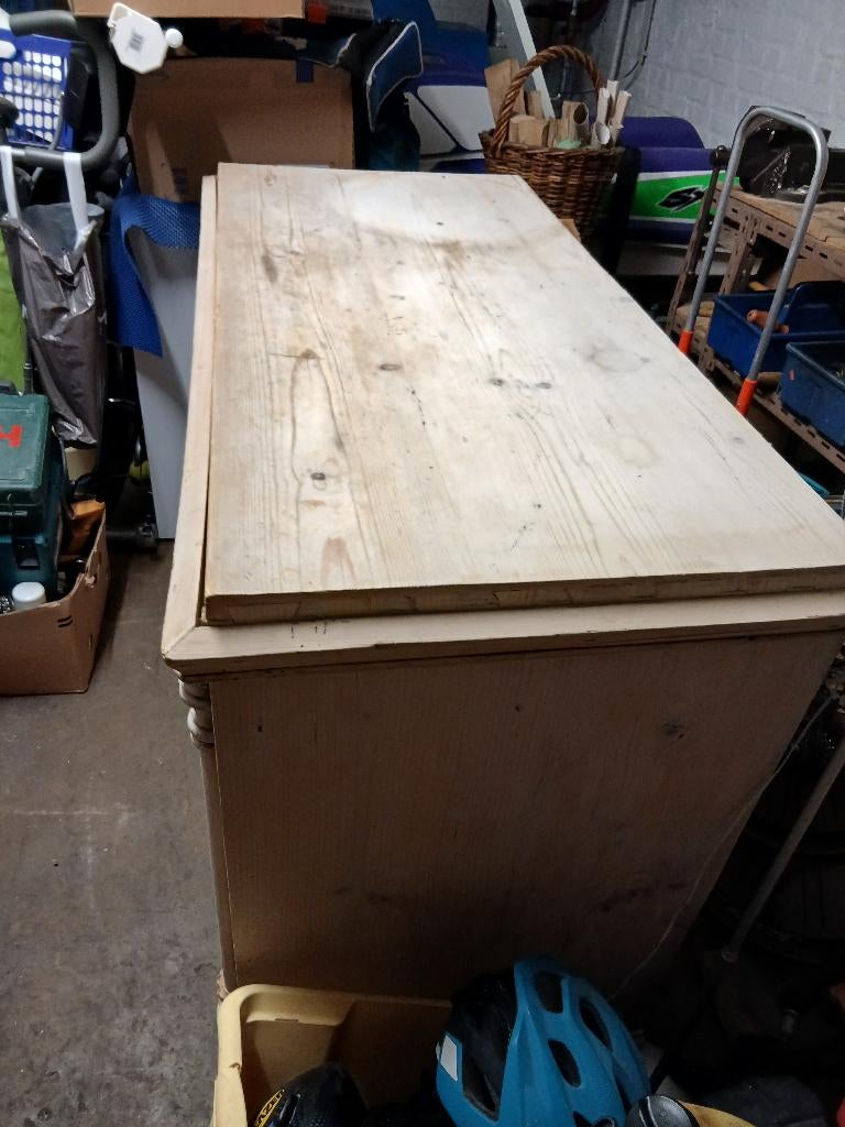 Meuble en pin, Maison & Meubles, Armoires | Buffets, Pin, 100 à 150 cm, Enlèvement, Utilisé
