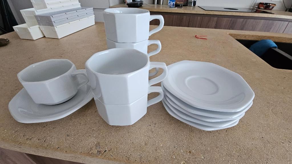Bavaria tassen 6 stuks - € 6,00, Enlèvement, Comme neuf, Tasse(s) et/ou soucoupe(s)