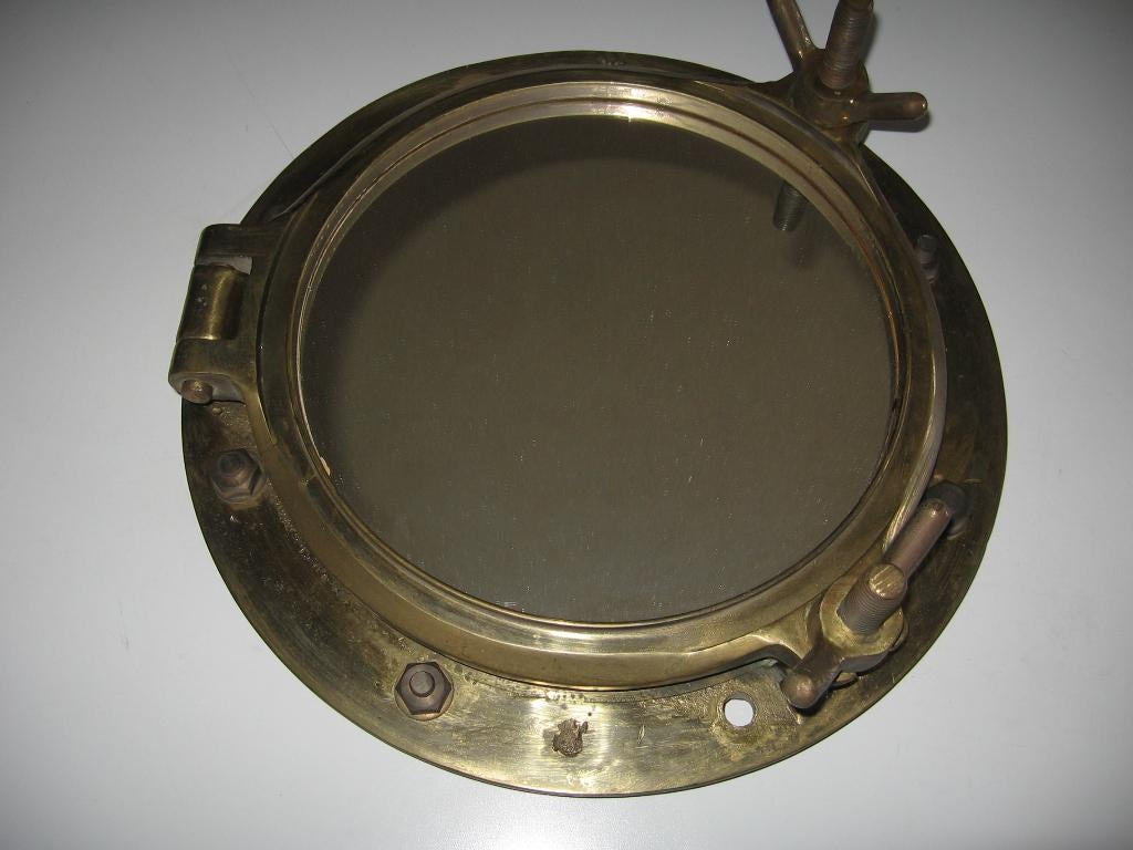 Fenêtre de bateau, fenêtre de la nef, entièrement, Enlèvement ou Envoi, Cuivre