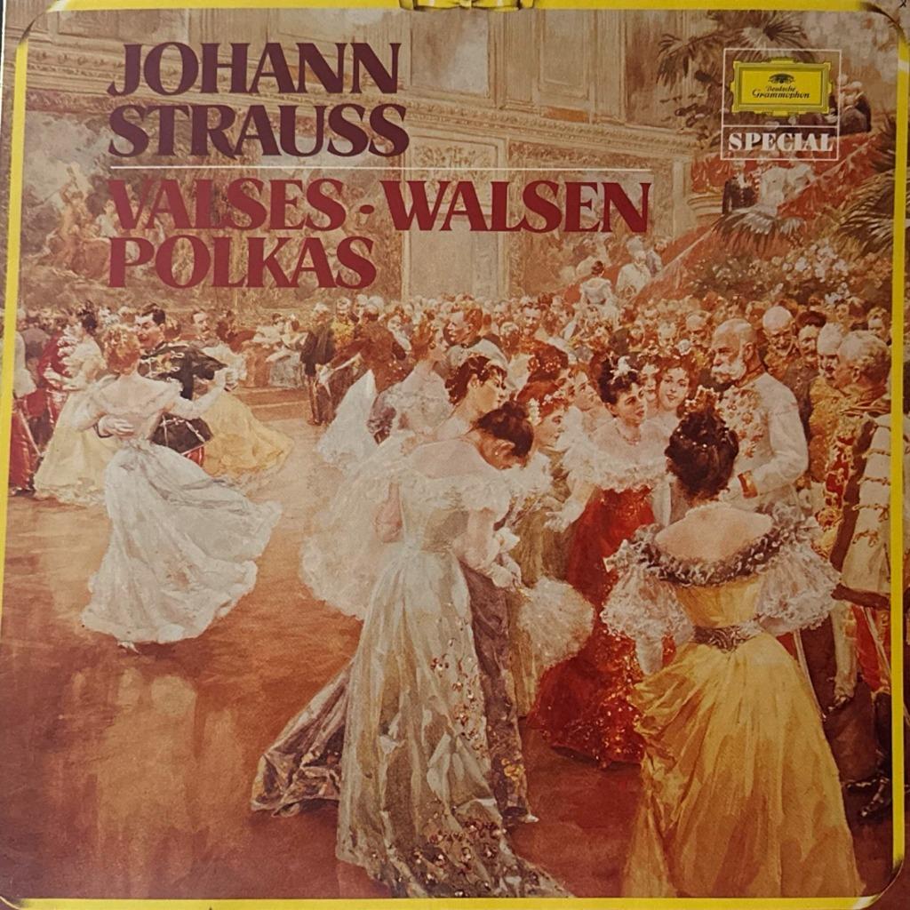 Johann Strauss — Walsen, Polkas — Deutsche Grammophon — Viny, Cd's en Dvd's, Gebruikt, Overige typen, Ophalen of Verzenden, 12 inch