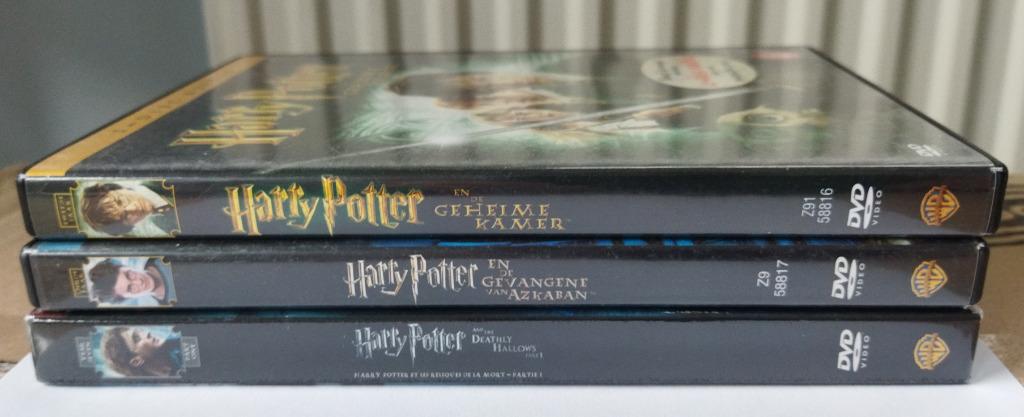 DVD's van Harry Potter: 2 - 3 en 7 (deel 1), Cd's en Dvd's, Dvd's | Kinderen en Jeugd, Vanaf 9 jaar, Ophalen of Verzenden, Avontuur