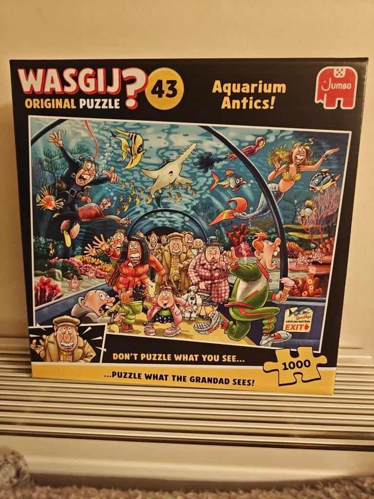« L'étiez-vous ? » Puzzle Jumbo, nouveau dans sa boîte !, Enlèvement, 500 à 1500 pièces, Neuf, Puzzle