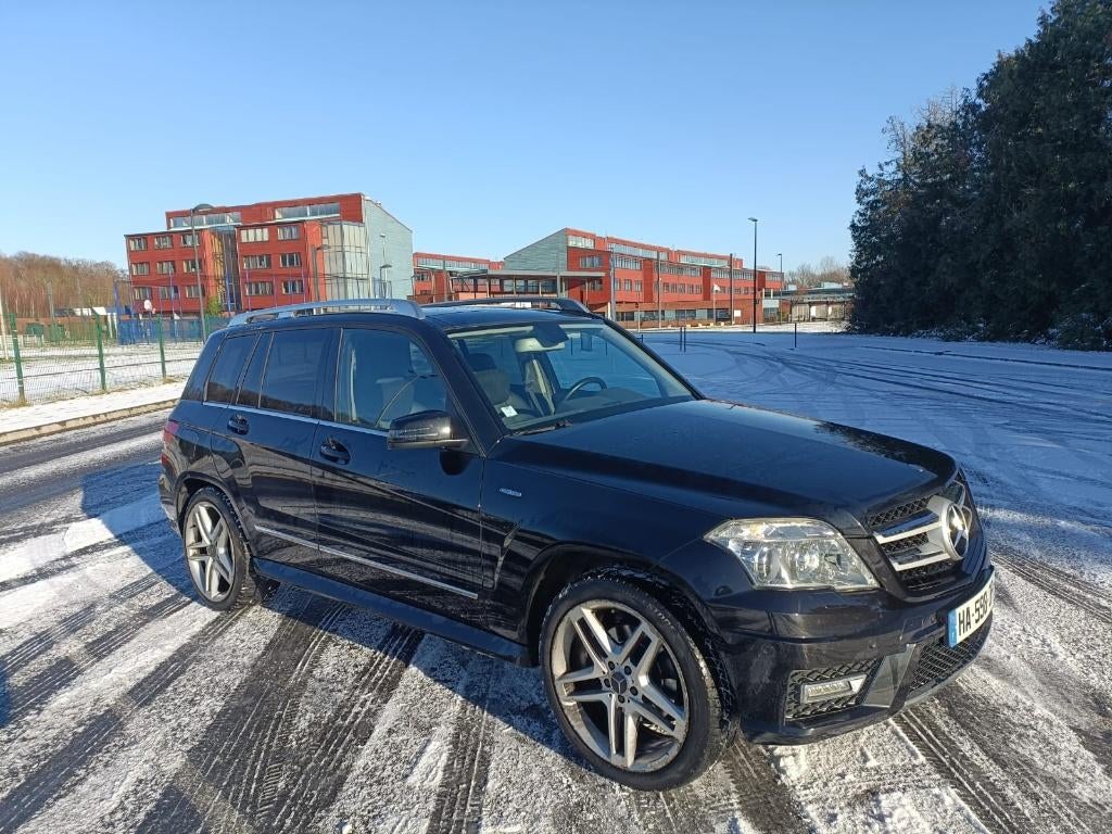 Mercedes GLK 220 pack luxe, Achterwielaandrijving, Zwart, Overige bekleding, Zwart