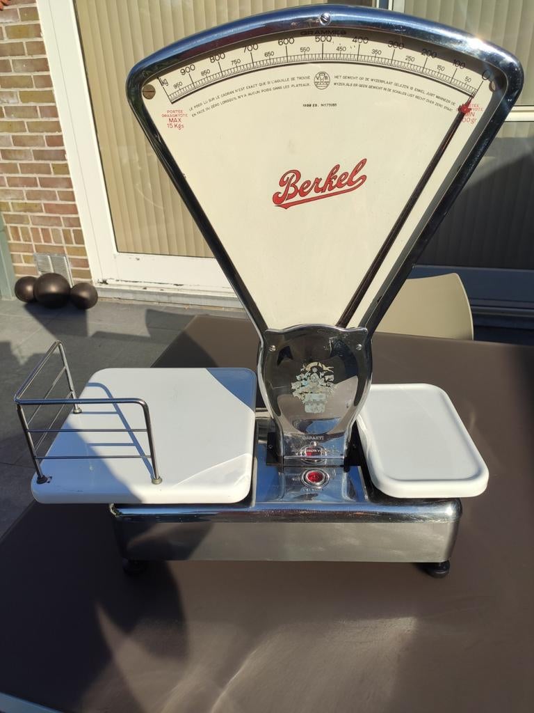 Prachtige Berkel weegschaal, Antiquités & Art, Antiquités | Outils & Instruments, Enlèvement ou Envoi