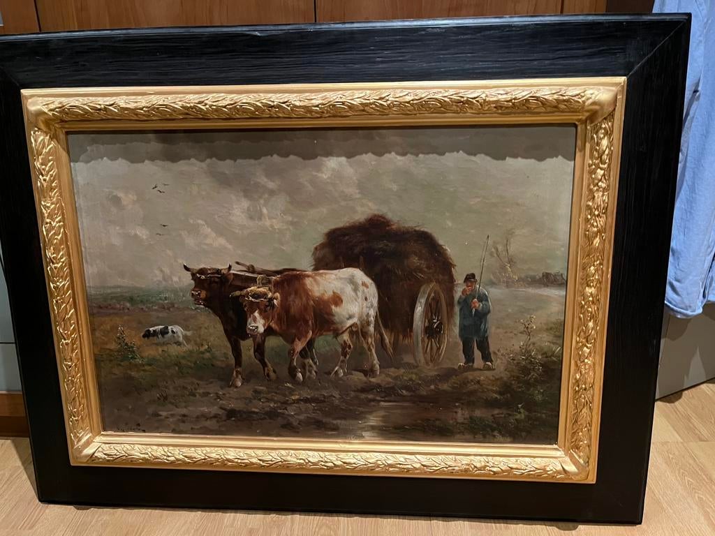 Prachtig schilderij Henry Schouten, Ophalen