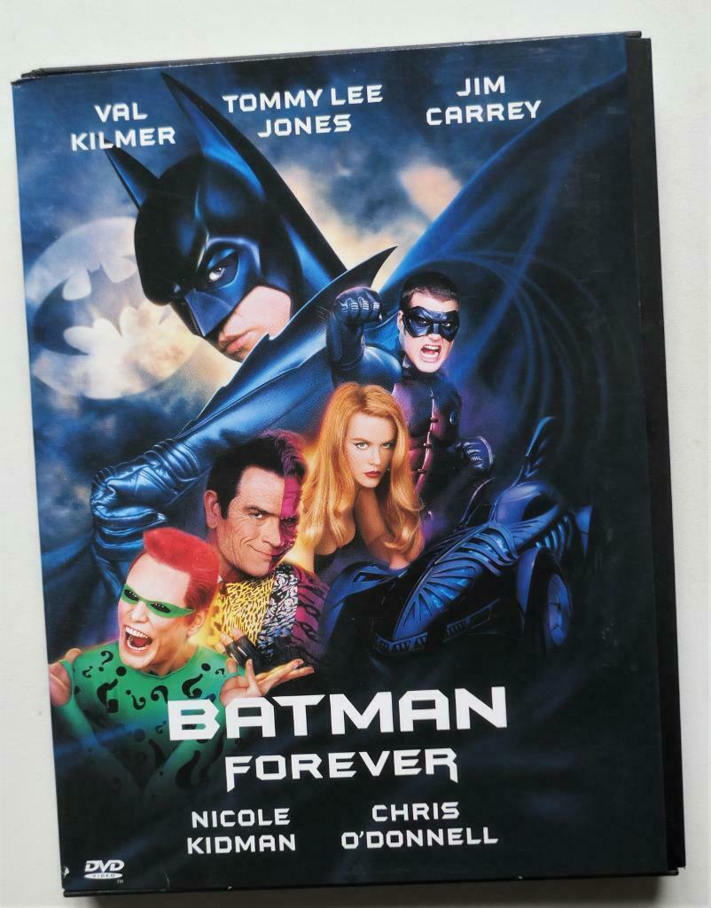 Batman Forever - Val Kilmer - Tommy Lee Jones - Jim Carrey, Alle leeftijden, Ophalen of Verzenden, Science Fiction