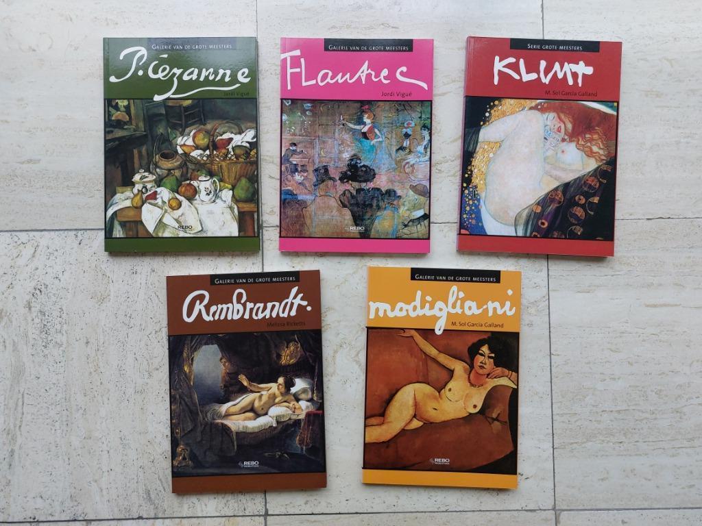 Rembrandt Modigliani Cézanne Klimt Toulouse Lautrec, Ophalen of Verzenden, Nieuw, Schilder- en Tekenkunst