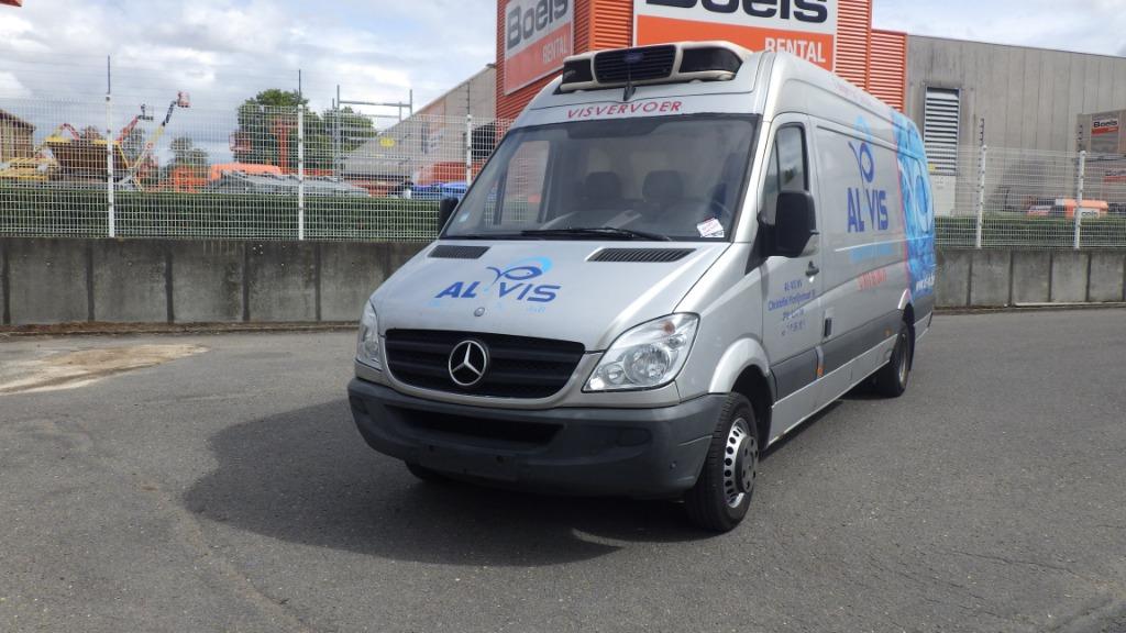 Mercedes Sprinter 519 L4 (Stock ID 98548), Elektrische buitenspiegels, Bedrijf, Euro 4, Zilver of Grijs