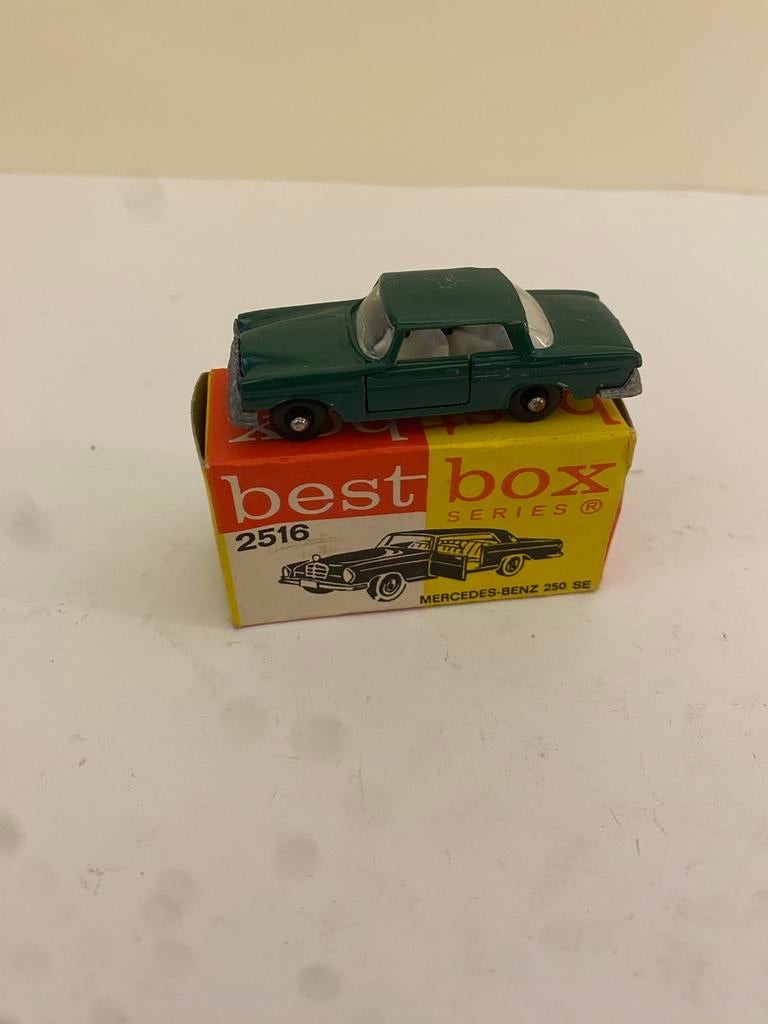 Zeldzame vintage Best Box Series Mercedes-Benz 250 SE ., Enlèvement ou Envoi, Comme neuf, Voiture