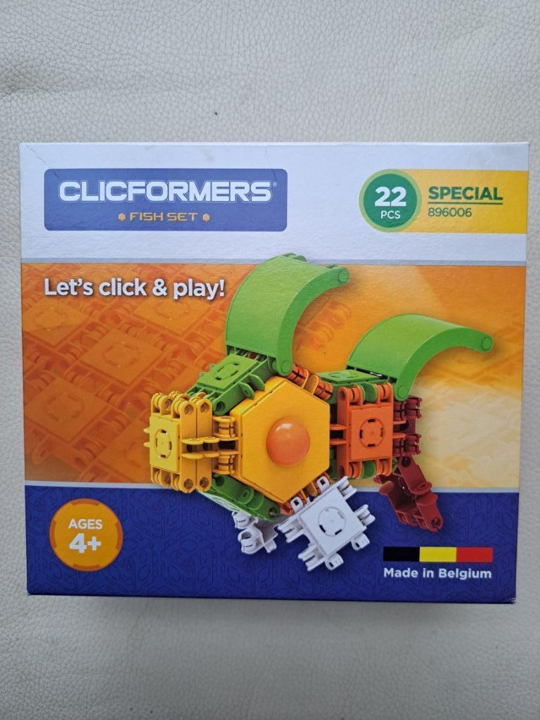nieuw in doos ! Clickformers Fish Set special 896006 22 pcs, Ophalen, Nieuw, Complete set