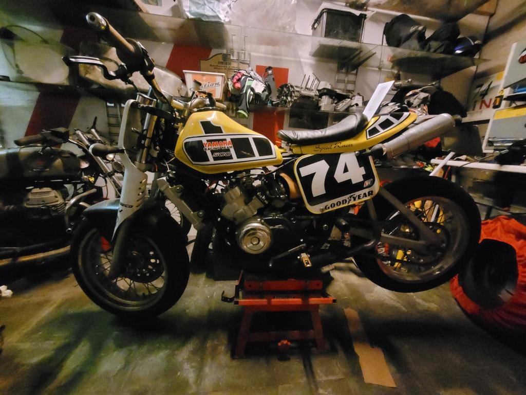 Yamaha tz spondon 420, Enlèvement