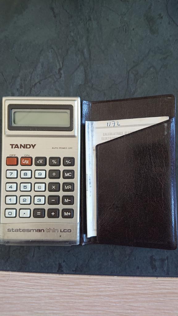CALCULATEUR TANDY VINTAGE, Enlèvement ou Envoi, Utilisé