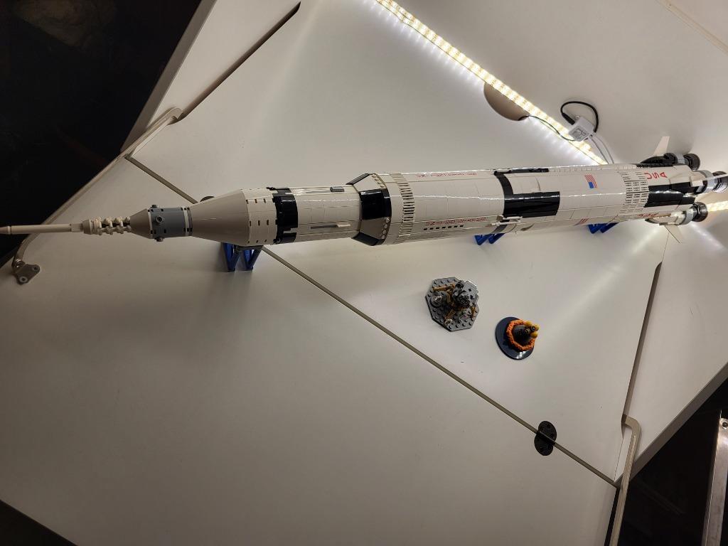 LEGO 21309    NASA Apollo Saturn V - 100€ - met manual, Enlèvement, Comme neuf, Ensemble complet, Lego