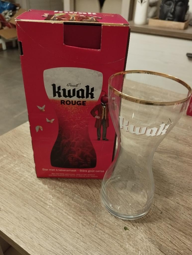 Glazen kwak, Verzamelen, Ophalen of Verzenden, Nieuw, Bierglas