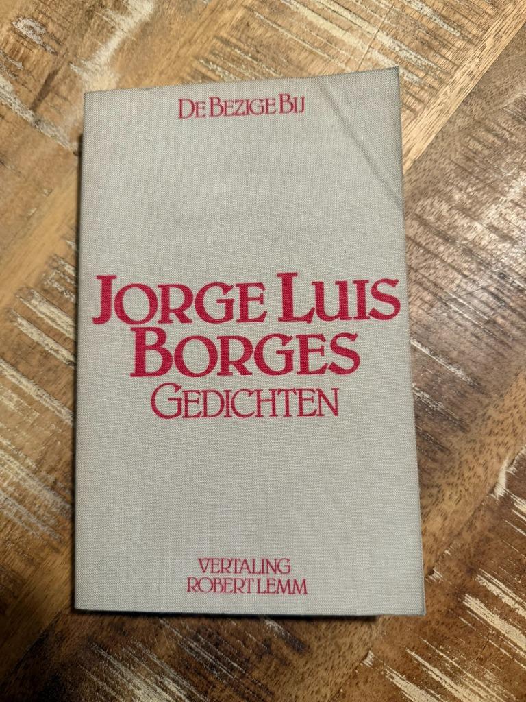Jorge Luis Borges, gedichten, Boeken, Gelezen, Ophalen of Verzenden, Eén auteur, Jorge Luis Borges