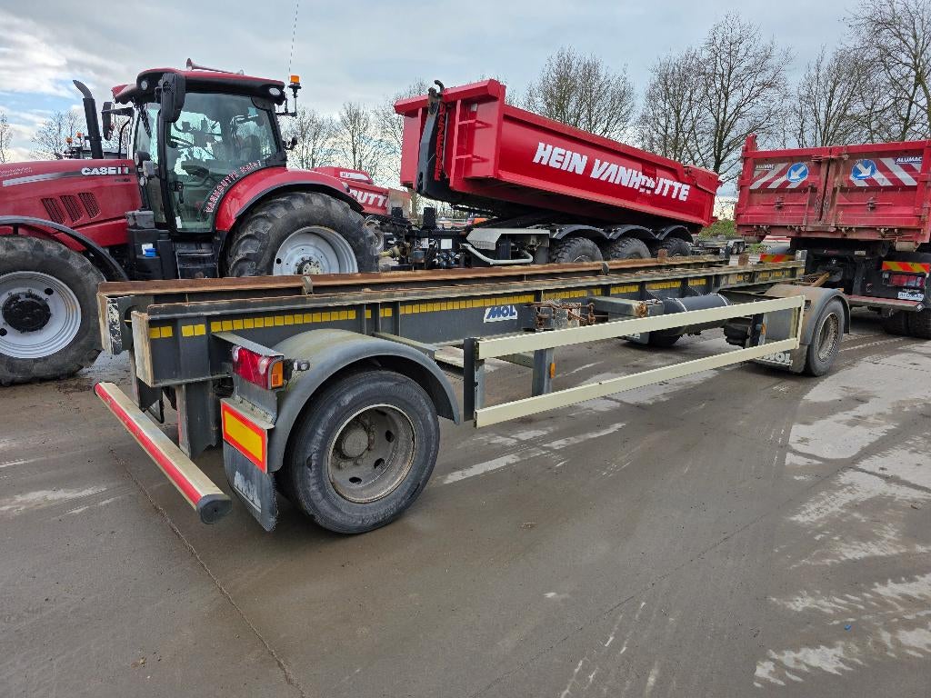 MOL 2-assige  Containerremorque, Auto's, Bedrijf, Te koop, Overige merken