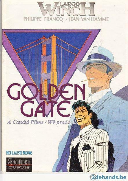 Largo Winch HLN Golden Gate, Eén stripboek, Ophalen, Gelezen