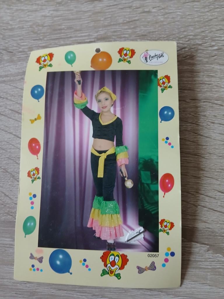 Verkleedkledij danseres m152, Kinderen en Baby's, Ophalen of Verzenden, Zo goed als nieuw