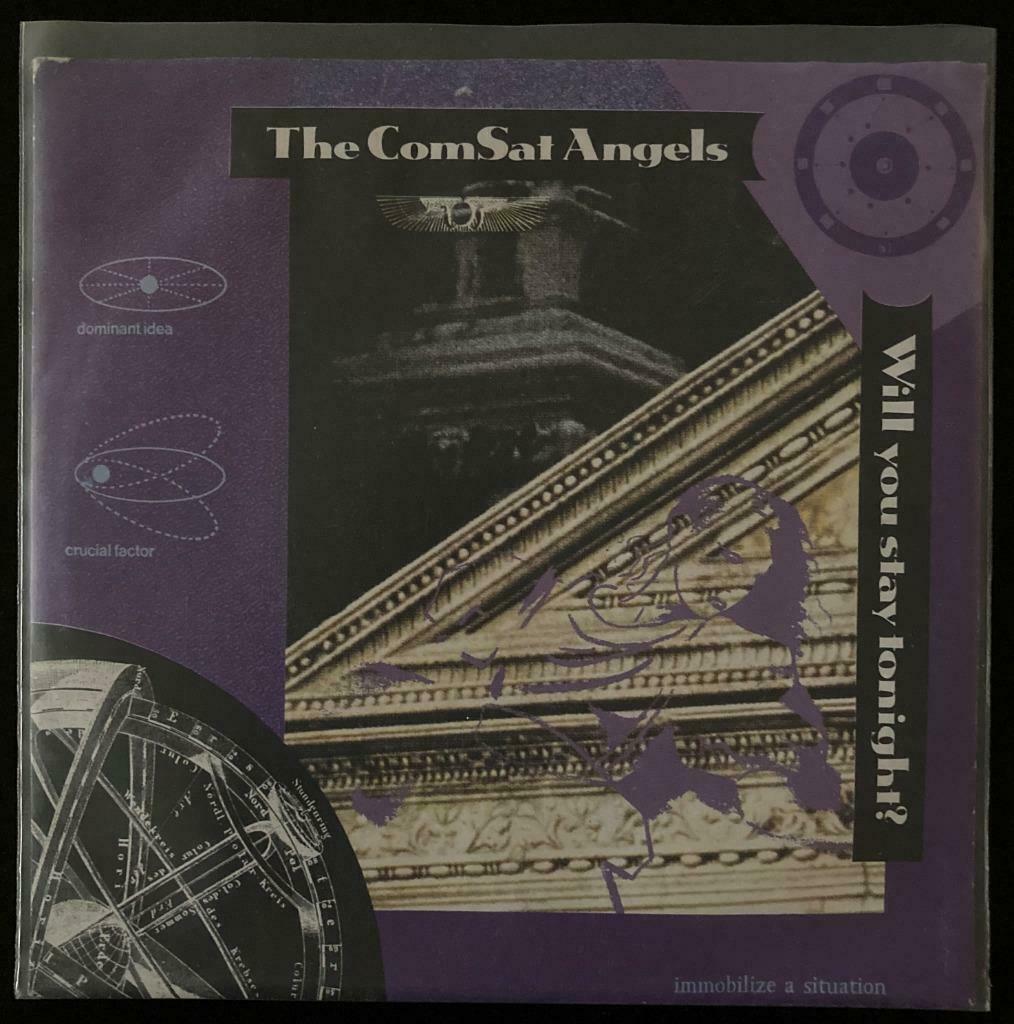 7" The Comsat Angels - Will You Stay Tonight (JIVE 1983) VG+, Cd's en Dvd's, Verzenden, Gebruikt, Pop