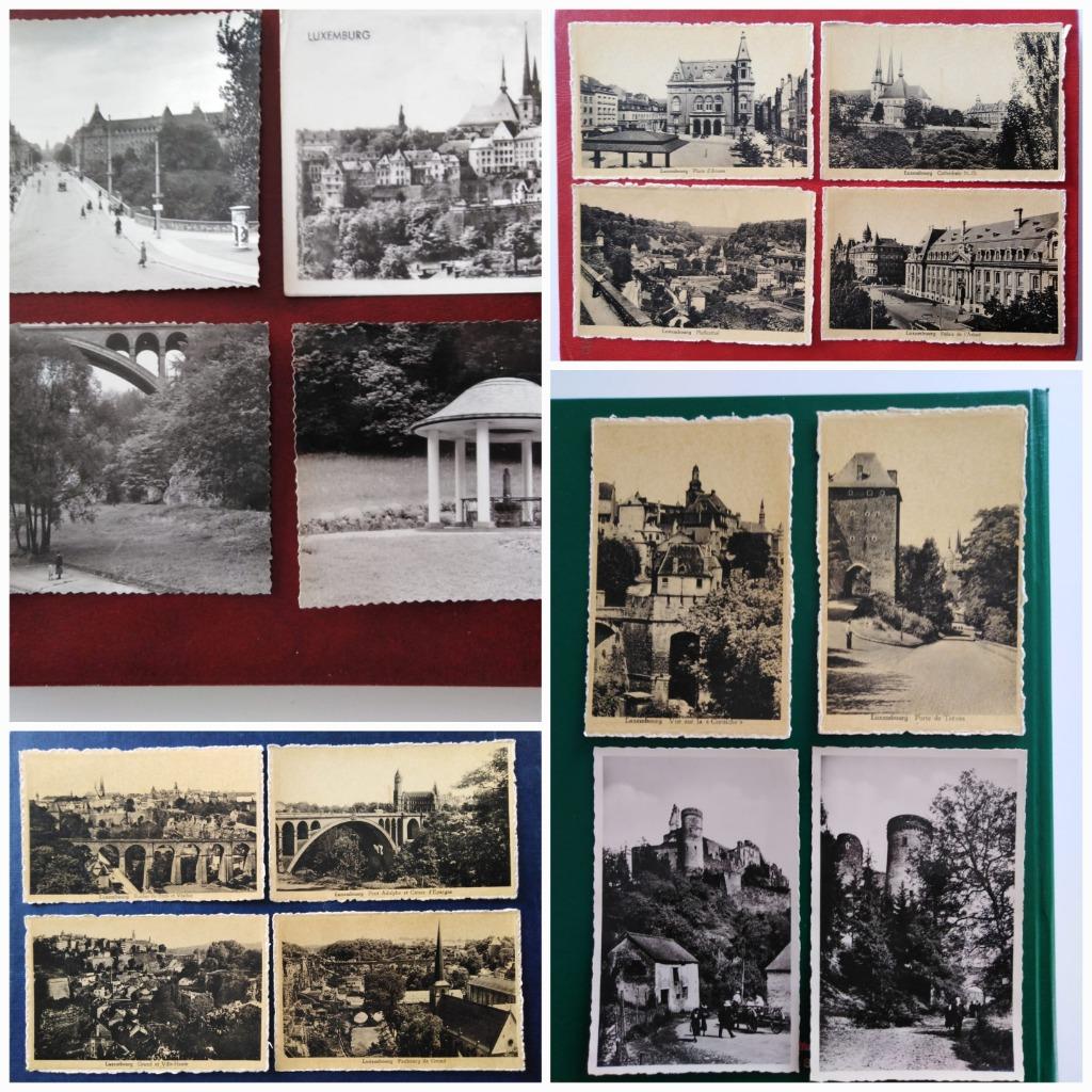 16 cartes postales anciennes du Grand- Duché de Luxembourg., Enlèvement ou Envoi, Avant 1920, Non affranchie, Ville ou Village
