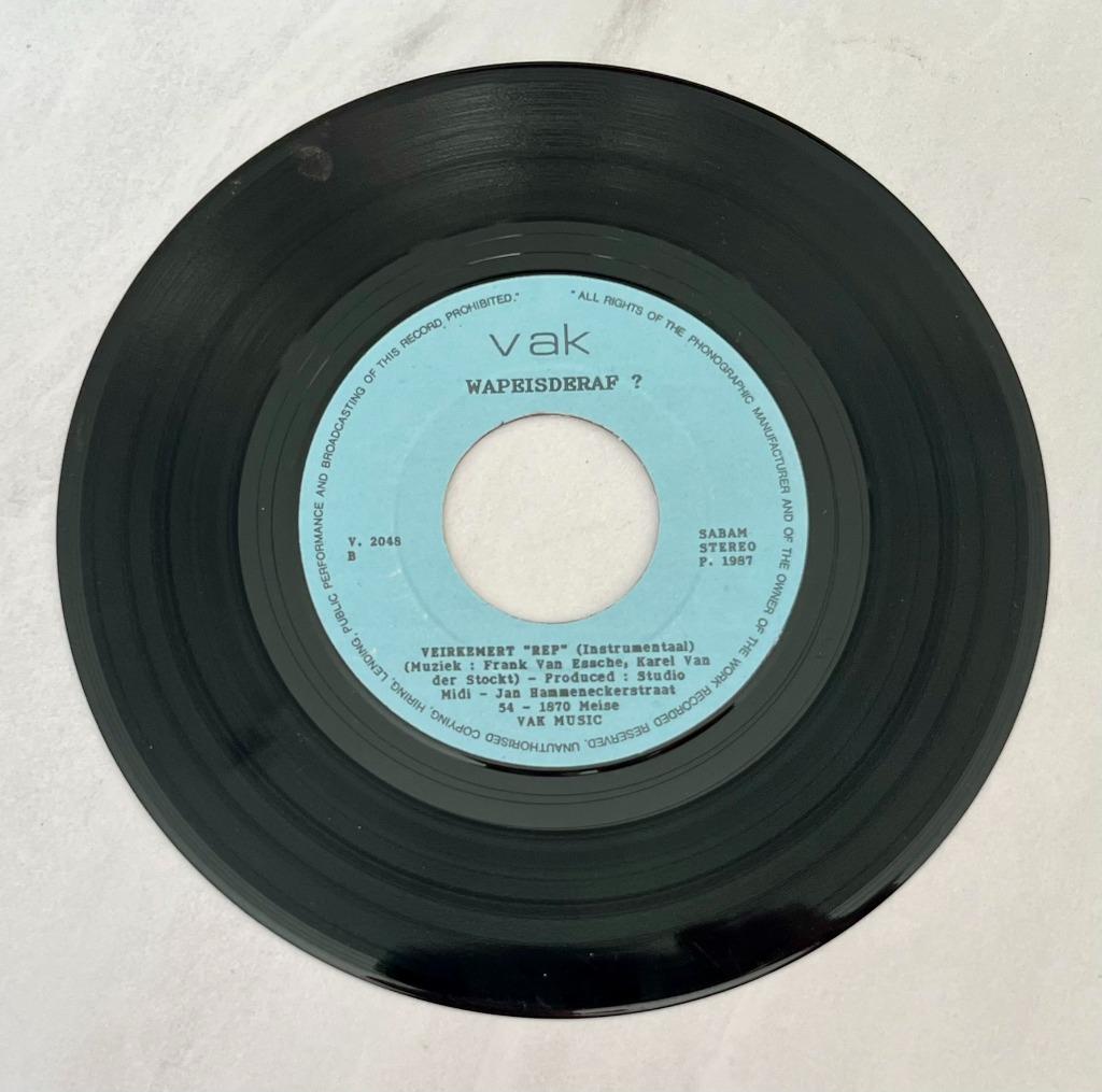 Aalst Oilsjt Carnaval single 1987, Ophalen