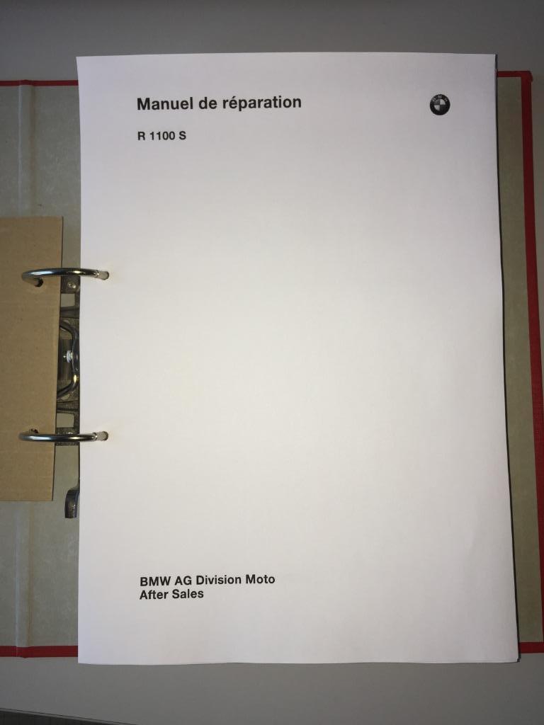 BMW manuel d'atelier pour la R1100S, Ophalen of Verzenden, BMW