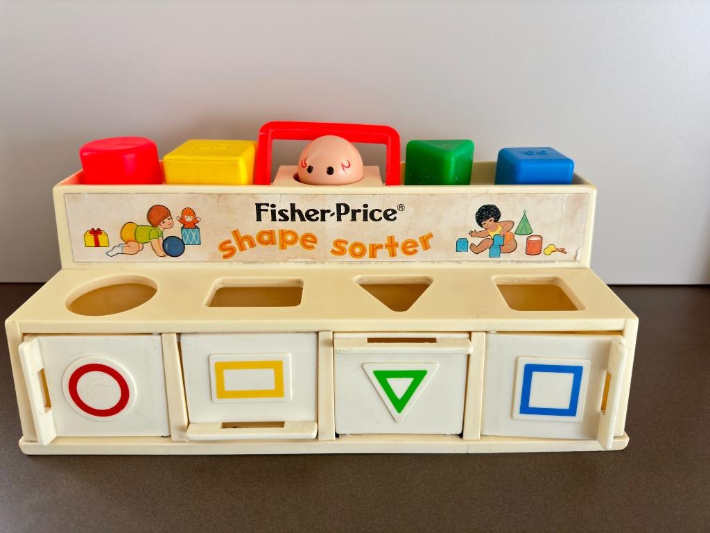 Fisher Price, trieuse de formes (FP412), Enlèvement ou Envoi, Utilisé